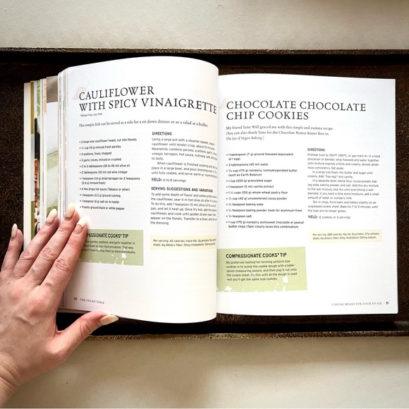 BOOK • “The Vegan Table” Cookbook • - Picture 5 of 10